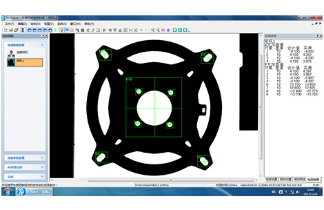 沖壓喇叭口CCD檢測(cè)